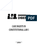 Case Digest Compilation Consti Law 2010