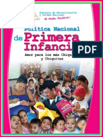 Politica Primera Infancia Nicaragua