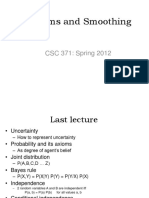 N-Grams and Smoothing: CSC 371: Spring 2012