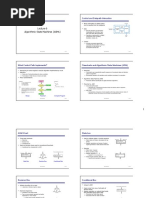 Algorithmic State Machines (Asms) : Control and Datapath Interaction