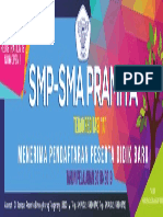 Spanduk Smp-Sma Pramita