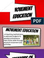 Intro Movement Education