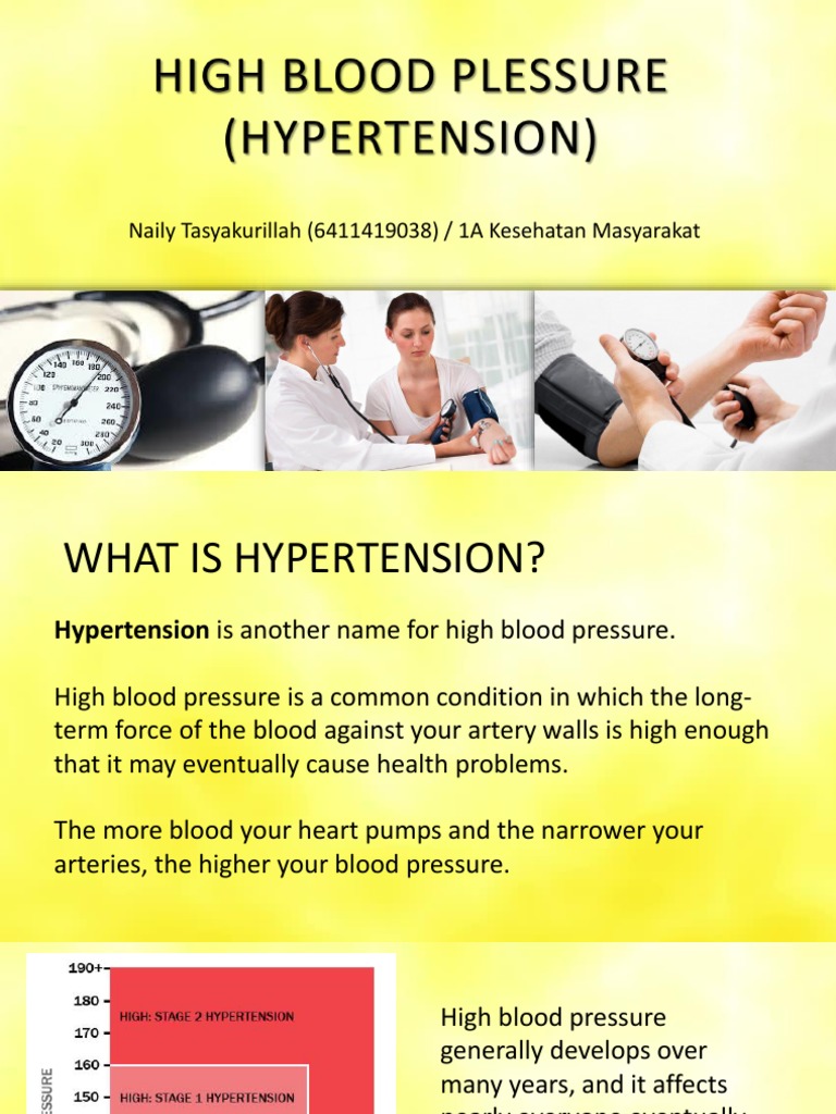 Hypertension Pdf Hypertension Blood Pressure