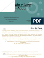 Actividad 1.1 - Disposición y Usos Del Agua