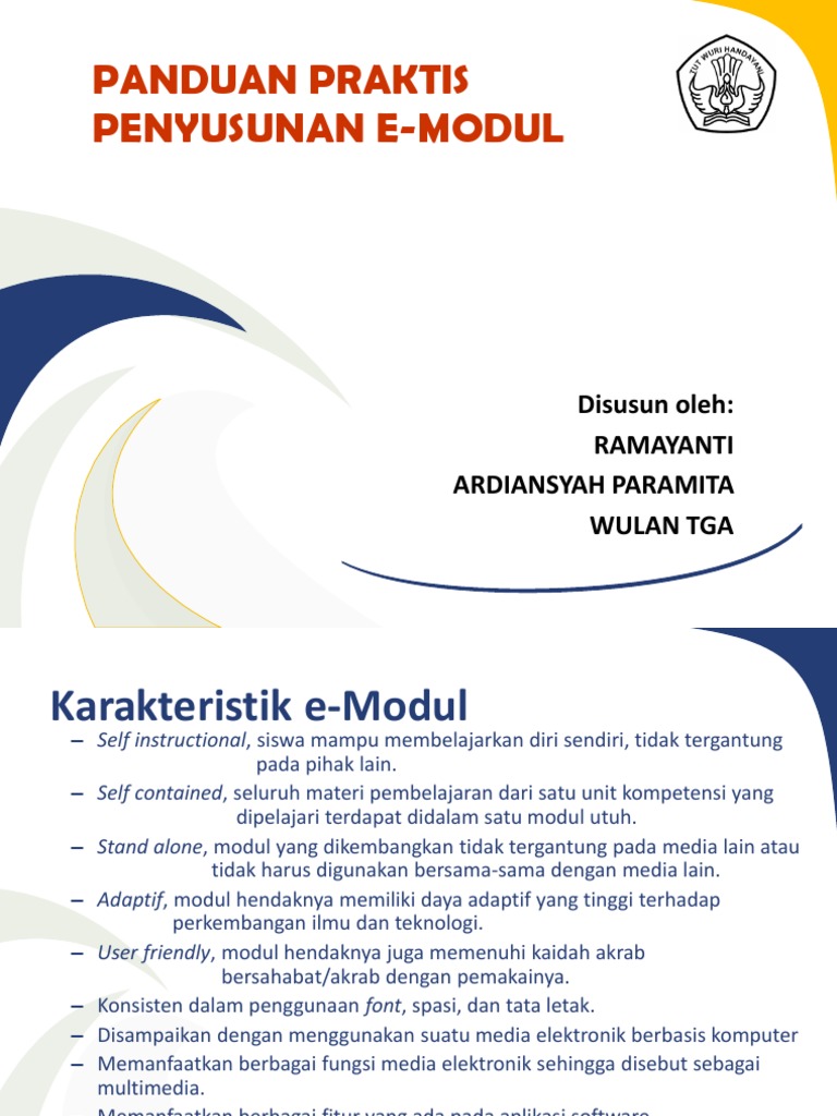 Panduan Praktis Penyusunan E-Modul | PDF | Seni