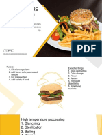 High Temperature Processing: Rizma Anggie P 1633010005 Aulia Wahyu M 1633010013 Ujik