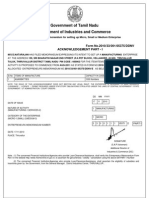 SSI Certificate With Ack