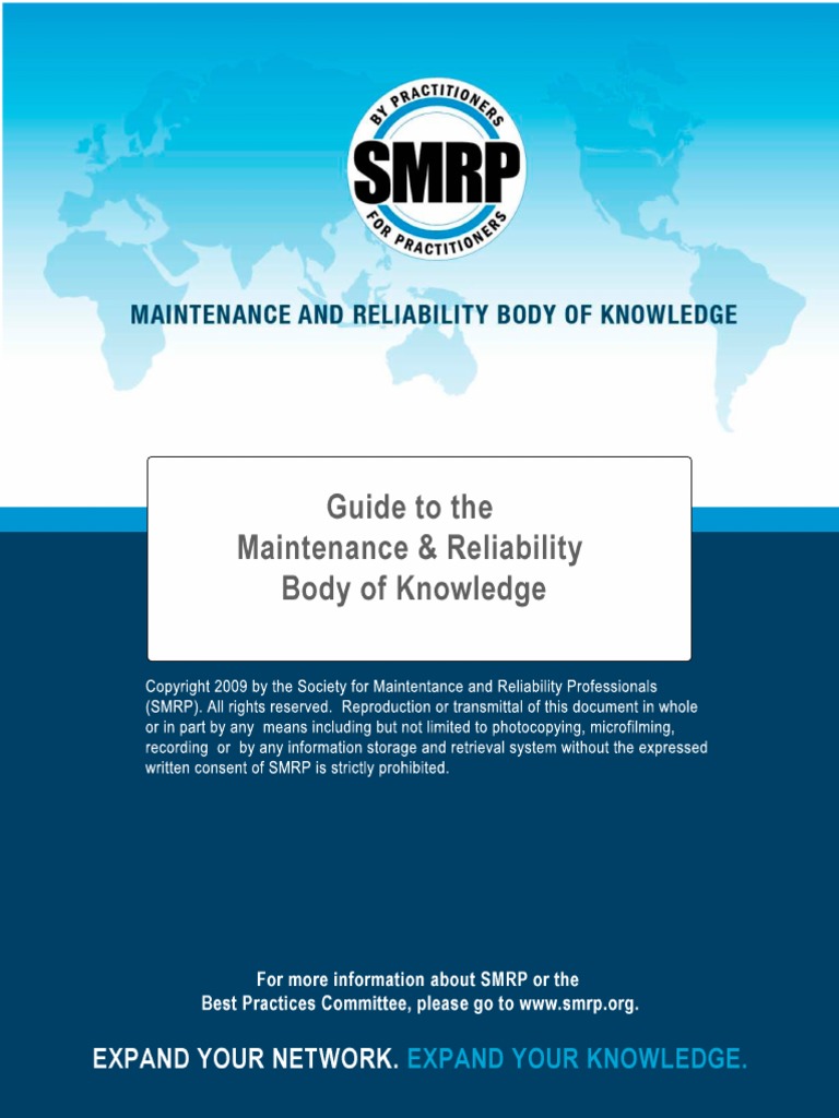 SMRP Guide To The Maintenance and Reliability Body of Knowledge | PDF ...