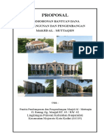 Proposal Masjid Al - Muttaqiin Fix