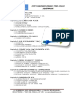 1redes Paso A Paso (CONTENIDO) PDF