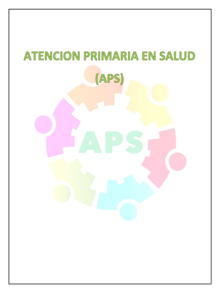Definición de Atención Primaria en Salud | PDF | Sistema de salud ...
