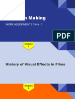 VFX Film Making Term-1 - Assignments