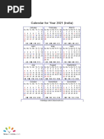 Gujarat High Court Calendar, 2017 | PDF | Observances | Holidays