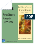 Some Discrete Probability Distributions