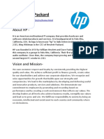 Hewlett-Packard: About HP