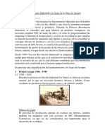 Mantenimiento Industrial A Lo Largo de La Línea de Tiempo