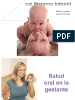 Salud Bucal Materno Infantil