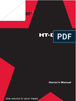 Ht-Distx: Owner's Manual
