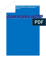 Submódulo I: Ensambla Equipo de Cómputo de Acuerdo Con Las Características Técnicas de Componentes y Dispositivos Periféricos