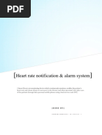 Heart Rate Notification & Alarm System: (Done By)