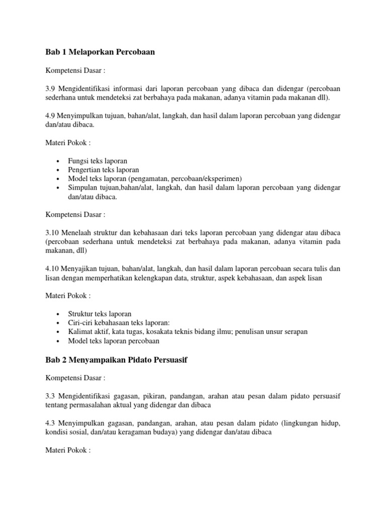 Bab 1 Melaporkan Percobaan Pdf