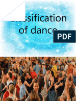 Classification of Dance