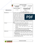 Standar Prosedur Operasional: No. Dokumen PM/34/2019 No. Revisi 0 Halaman