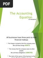 The Accounting Equation: An Introduction