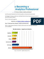 6 Steps To Becoming A Business Analytics Professional