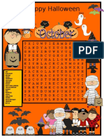 Updated Halloween Word Search With Key Wordsearches