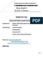 Website On Education Quotations: Diploma of Information Technology