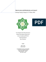 Ancaman Pidana Dalam Pengelolaan Zakat: (Analisis Terhadap Undang-Undang No. 38 Tahun 1999)