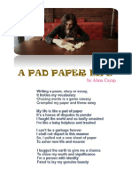 A Pad Paper Life: by Alma Cayap