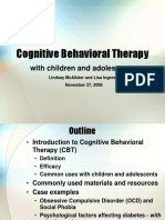 Cognitive Behavioral Therapy: With Children and Adolescents