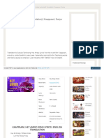 Lyricsraag Com Hey Amigo Translation Kaappaan Suriya
