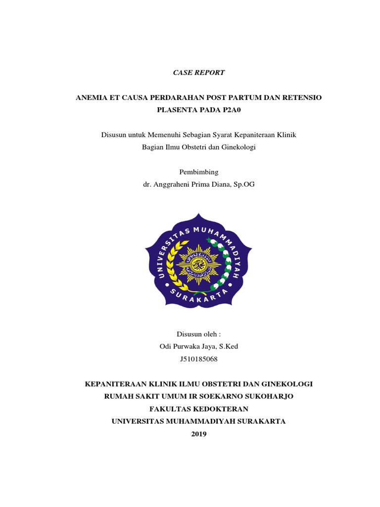Case Report 1 | PDF