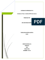 Evidencia 3 Fase I, Análisis DOFA Del Entorno