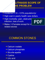 Nephrolithiasis Scope of The Problem