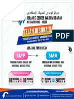 Pendaftaran Program Pendidikan Islam Wadi Mubarak