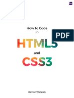 How To Code in HTML5 and CSS3