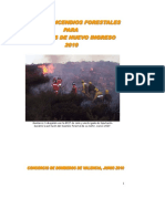 9.1 Incendio Forestales y Rurales