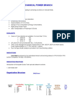 Mechanical Power Branch: Synopsis