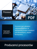procesor prezentacja