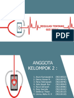 Dasar Hukum Gizi Kerja