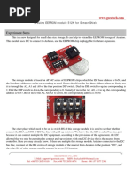 EEPROM Module User Manual PDF