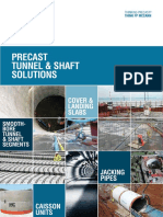 Precast Tunnel & Shaft Solutions: Cover & Landing Slabs