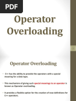 CSE1002 Operator Overloading CPP