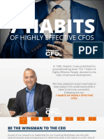 Seven Habits of Highly Effective CFOs