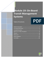 Module 19: On-Board Transit Management Systems