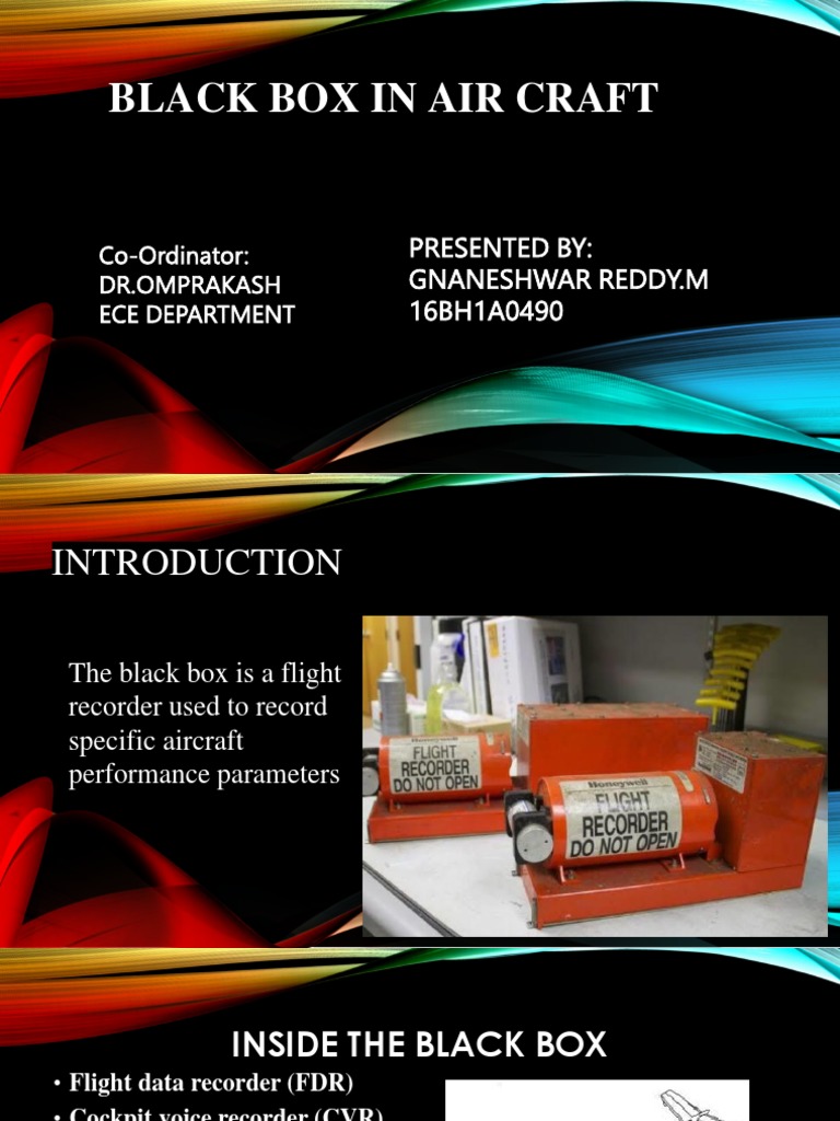 Black Box in Air Craft | PDF | Flight Recorder | Aviation